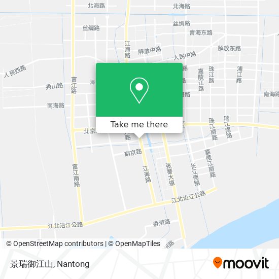 景瑞御江山 map