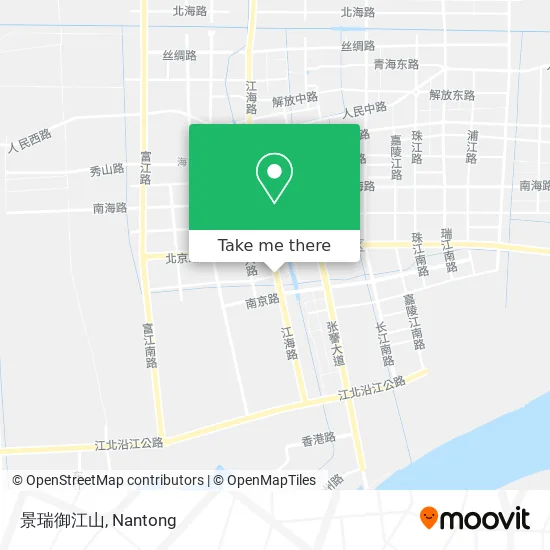景瑞御江山 map