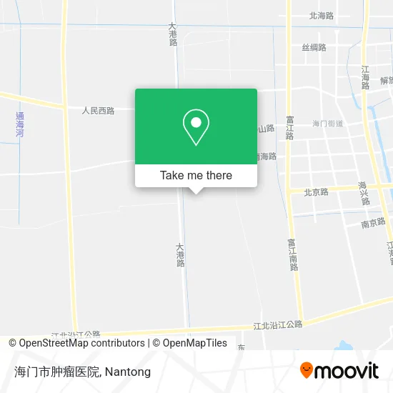 海门市肿瘤医院 map