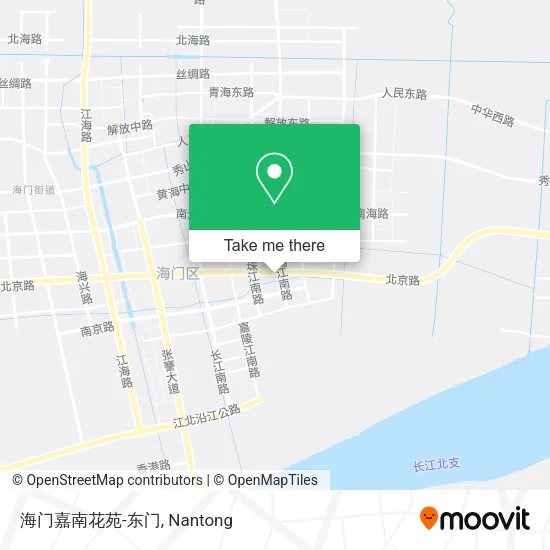 海门嘉南花苑-东门 map