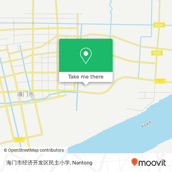 海门市经济开发区民主小学 map