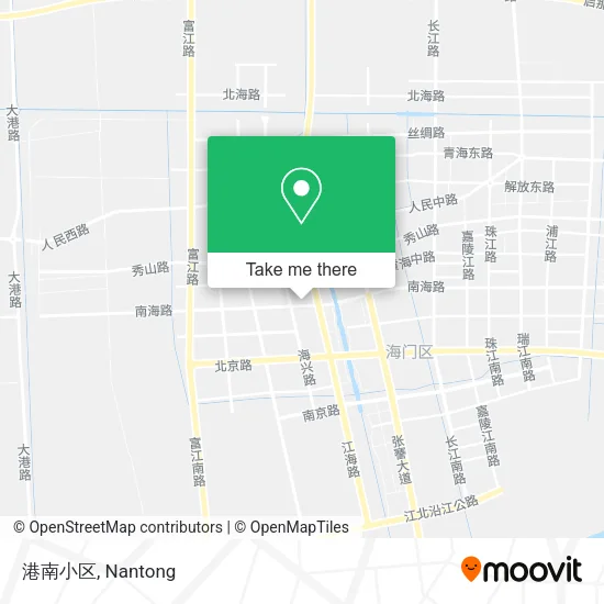 港南小区 map