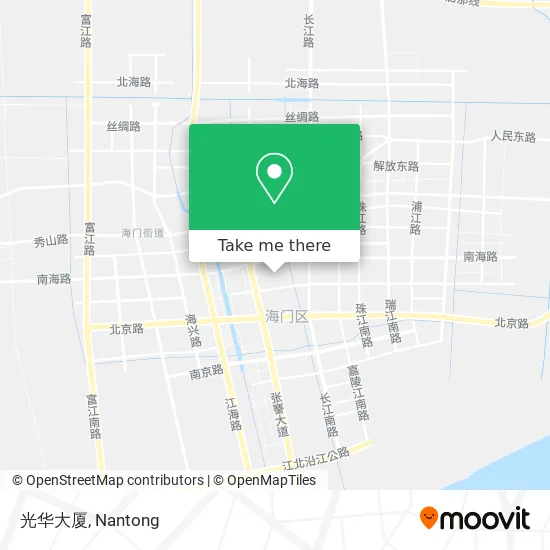 光华大厦 map