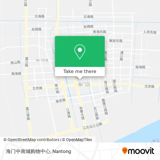 海门中南城购物中心 map