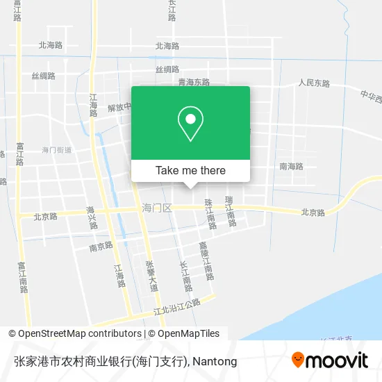 张家港市农村商业银行(海门支行) map