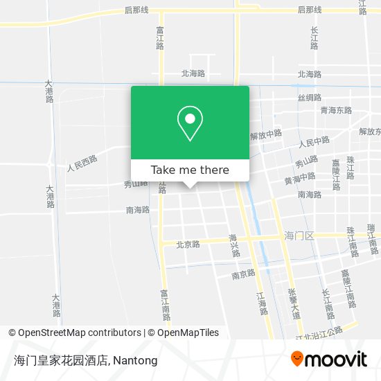 海门皇家花园酒店 map