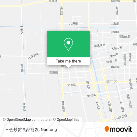 三会炒货食品批发 map