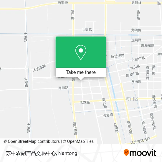 苏中农副产品交易中心 map