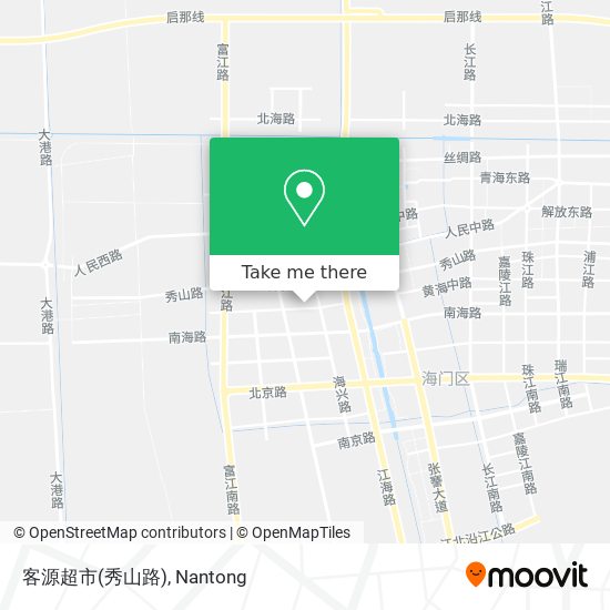 客源超市(秀山路) map