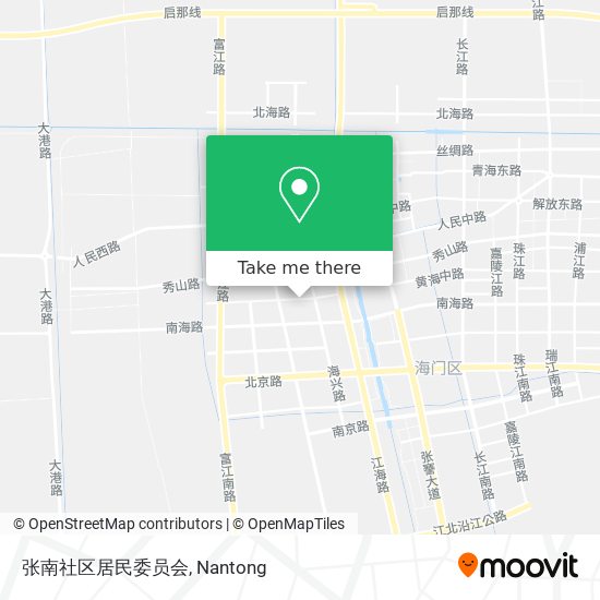 张南社区居民委员会 map