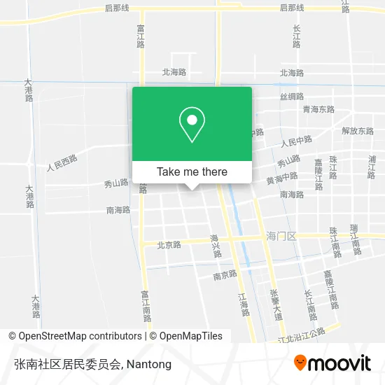 张南社区居民委员会 map