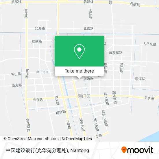 中国建设银行(光华苑分理处) map