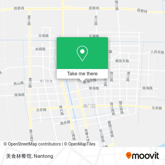 美食林餐馆 map