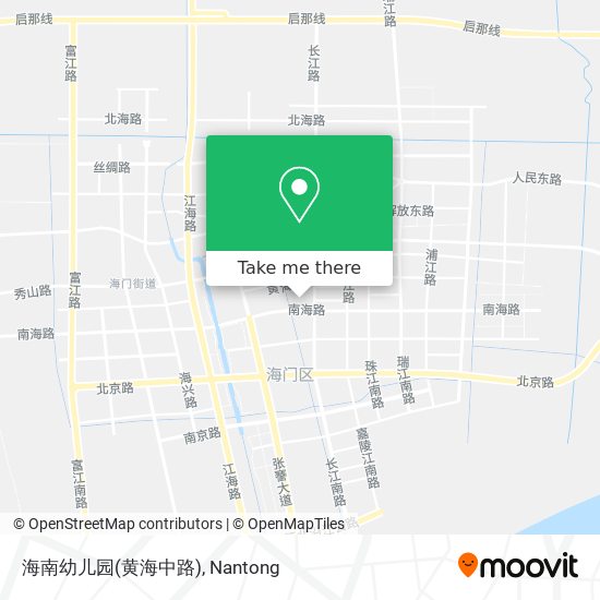 海南幼儿园(黄海中路) map