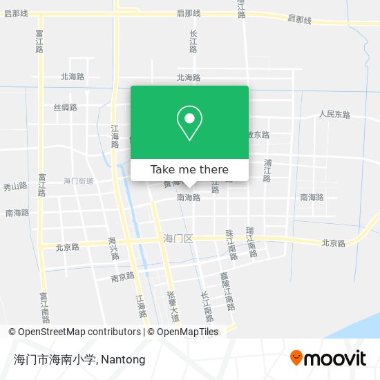 海门市海南小学 map