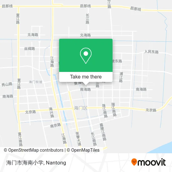 海门市海南小学 map