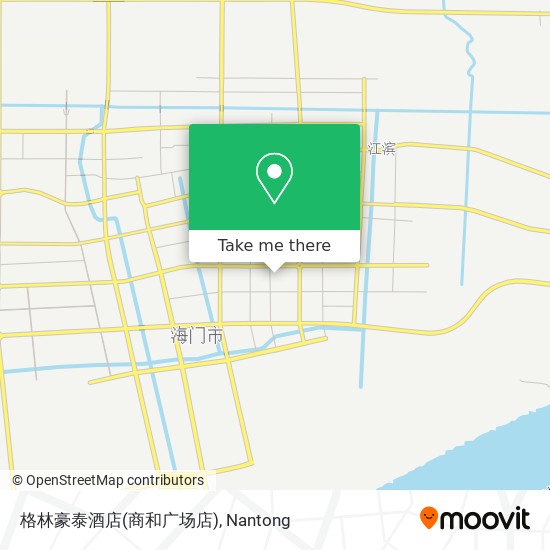 格林豪泰酒店(商和广场店) map