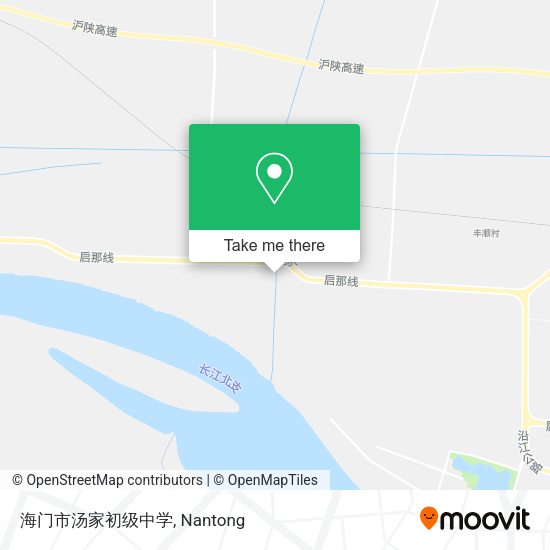 海门市汤家初级中学 map