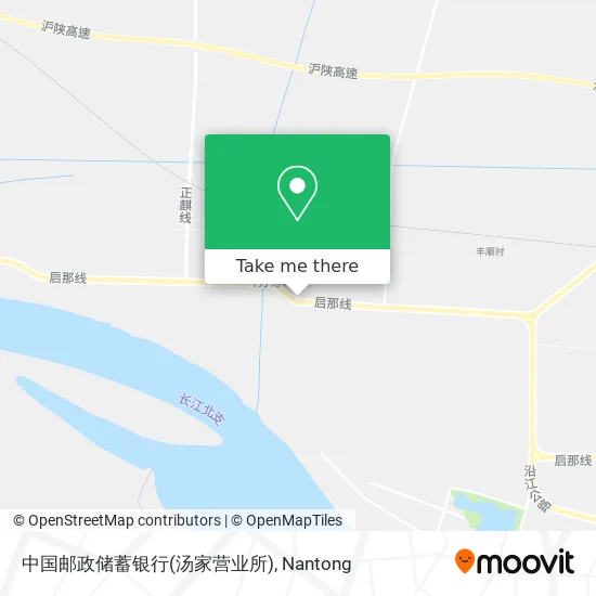 中国邮政储蓄银行(汤家营业所) map