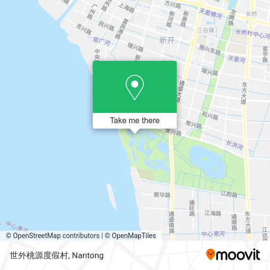 世外桃源度假村 map
