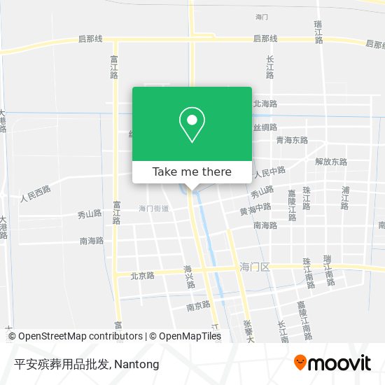 平安殡葬用品批发 map