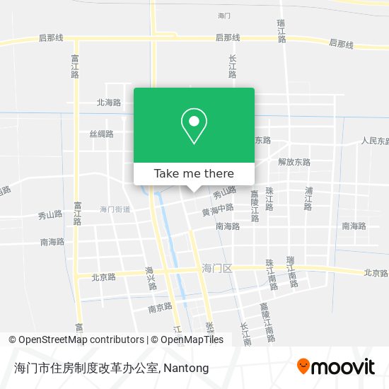 海门市住房制度改革办公室 map