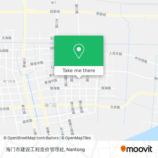 海门市建设工程造价管理处 map