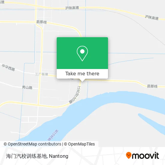 海门汽校训练基地 map
