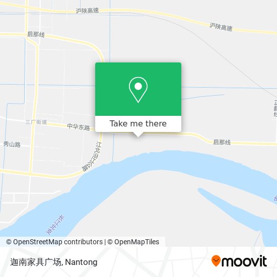 迦南家具广场 map