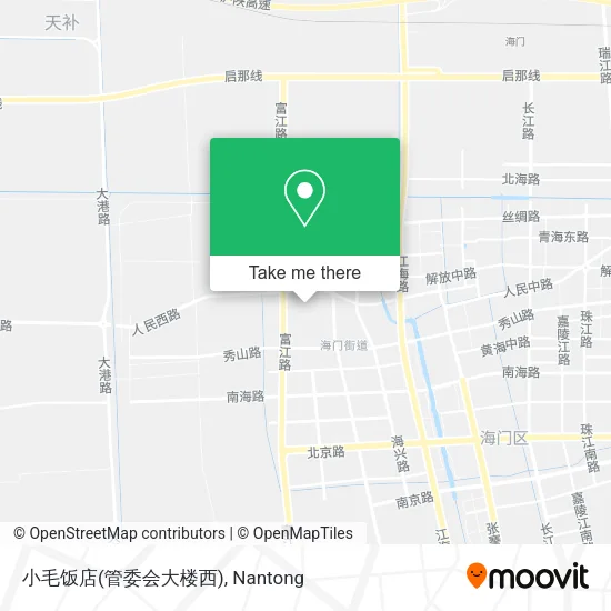 小毛饭店(管委会大楼西) map