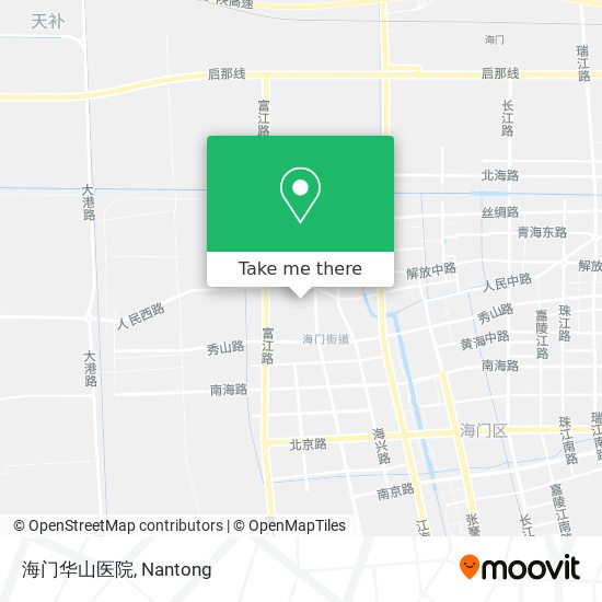 海门华山医院 map