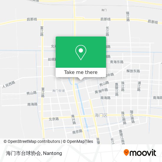 海门市台球协会 map