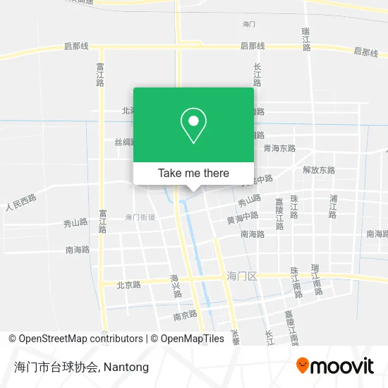 海门市台球协会 map