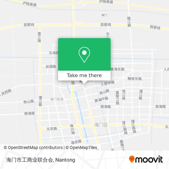 海门市工商业联合会 map