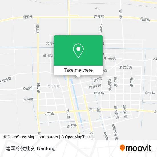 建国冷饮批发 map