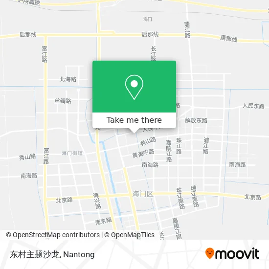 东村主题沙龙 map