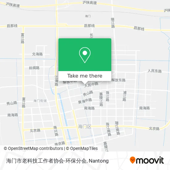 海门市老科技工作者协会-环保分会 map