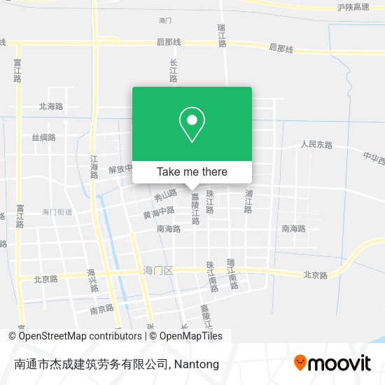 南通市杰成建筑劳务有限公司 map