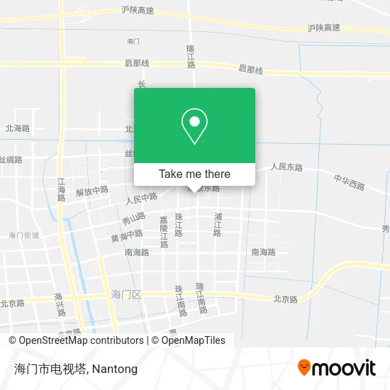 海门市电视塔 map