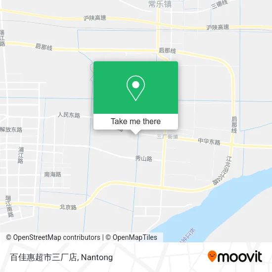 百佳惠超市三厂店 map