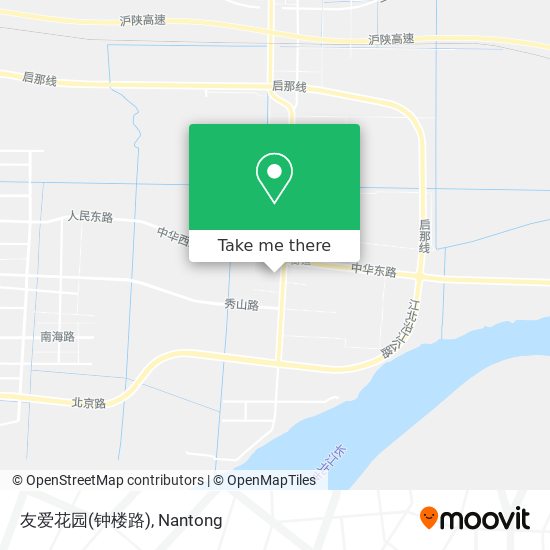 友爱花园(钟楼路) map