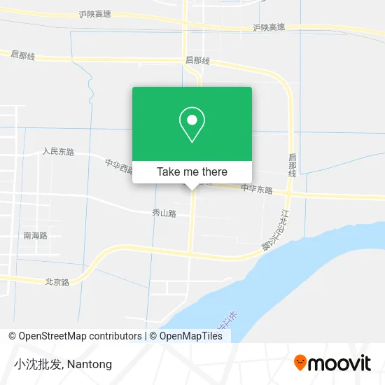 小沈批发 map