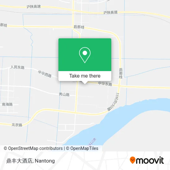 鼎丰大酒店 map