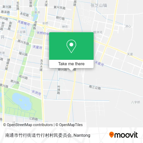 南通市竹行街道竹行村村民委员会 map