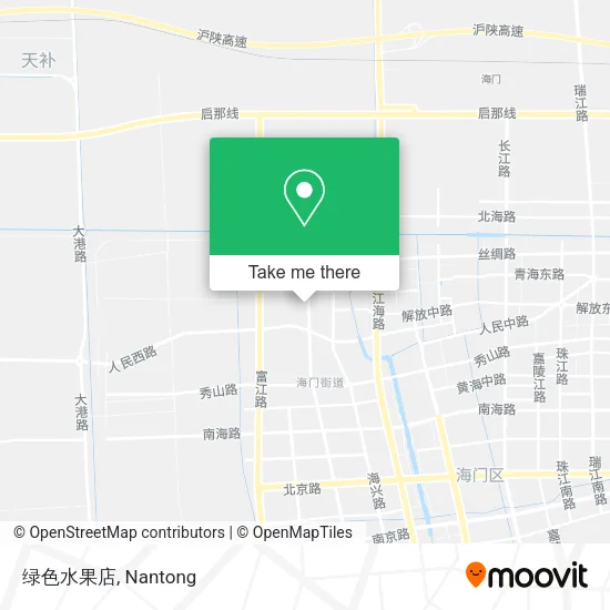 绿色水果店 map