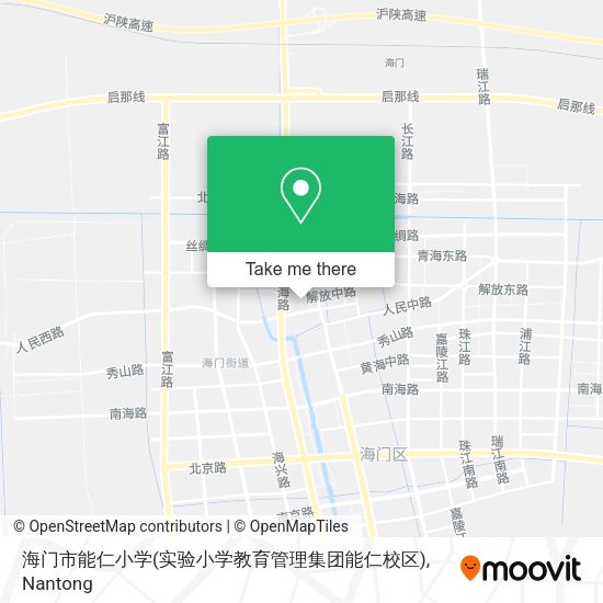 海门市能仁小学(实验小学教育管理集团能仁校区) map