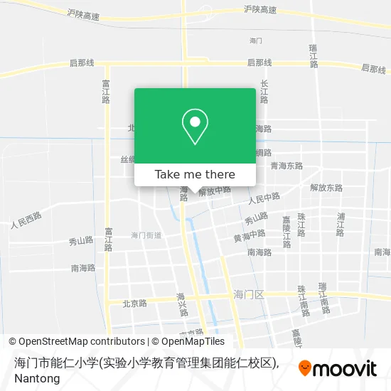 海门市能仁小学(实验小学教育管理集团能仁校区) map
