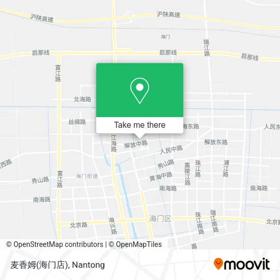 麦香姆(海门店) map