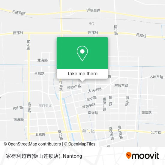 家得利超市(狮山连锁店) map