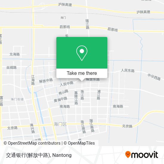 交通银行(解放中路) map